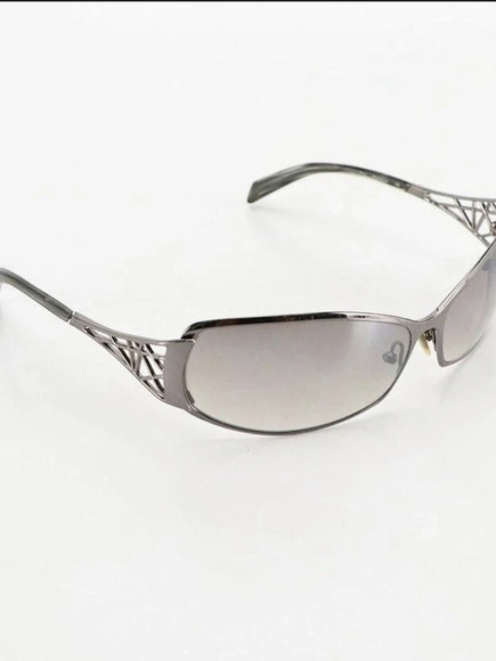 Carolina Herrera Silver Sunglasses